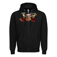 Black Joy Longhorn Zipper Hoodie - CowhideDigitalArt
