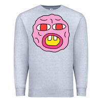 Heather Grey cherry tyler! Premium Sweatshirt - lanVoArt