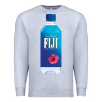 Heather Grey aesthetic fiji water Premium Sweatshirt - lanVoArt