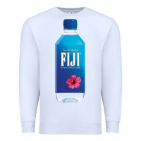 White aesthetic fiji water Premium Sweatshirt - lanVoArt