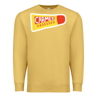 Antique Gold carmex obsessed sticker Premium Sweatshirt - lanVoArt