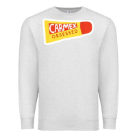Oatmeal Heather carmex obsessed sticker Premium Sweatshirt - lanVoArt