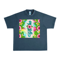 Midnight Navy aloha summer Urban Heavy Tee - TumblerDesignByShophia