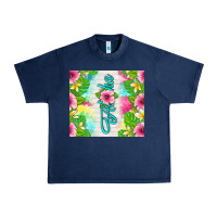 Navy aloha summer Urban Heavy Tee - TumblerDesignByShophia