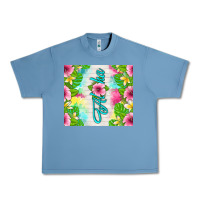Pebble Blue aloha summer Urban Heavy Tee - TumblerDesignByShophia