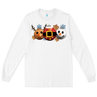 White christmas Long Sleeve Tee - CowGirlArtShop