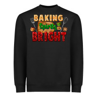 Black baking spirits bright Heavyweight Sweatshirt - FaDigitalArtStudio