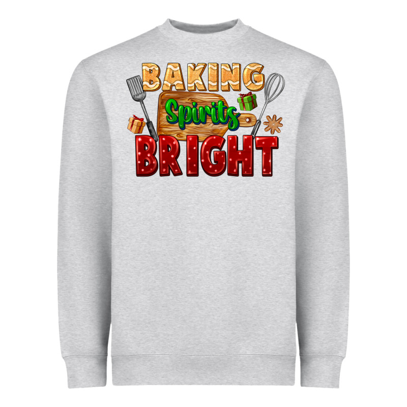 Baking Spirits Bright Heavyweight Sweatshirt by FaDigitalArtStudio | Teevron