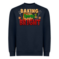 Navy baking spirits bright Heavyweight Sweatshirt - FaDigitalArtStudio