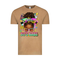 Vintage Camel 80's babe afro messy bun Vintage Tee - texasbilliewilder