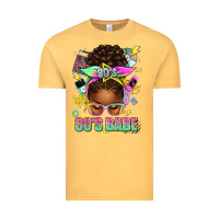 Vintage Mustard 80's babe afro messy bun Vintage Tee - texasbilliewilder