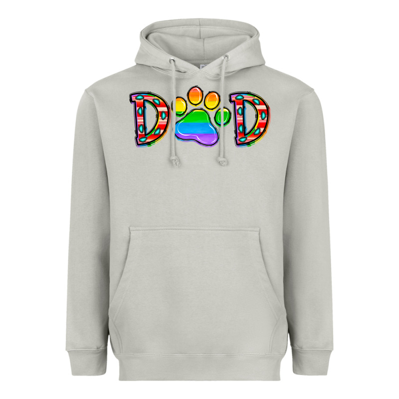 Dad Lgbt Heavyweight Hoodie by CowhideDigitalArt | Teevron