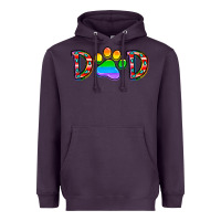 Plum dad lgbt Heavyweight Hoodie - CowhideDigitalArt