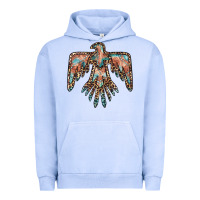 Pigment Grape Ice thunderbird leopard leather Urban Hoodie - BarkalooDesign