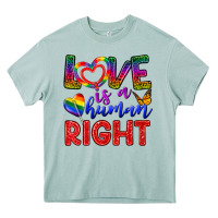 Arona Love İs a Human Right Heavy Core Tee - BundleAndBundleShop