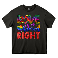 Asphalt Love İs a Human Right Heavy Core Tee - BundleAndBundleShop