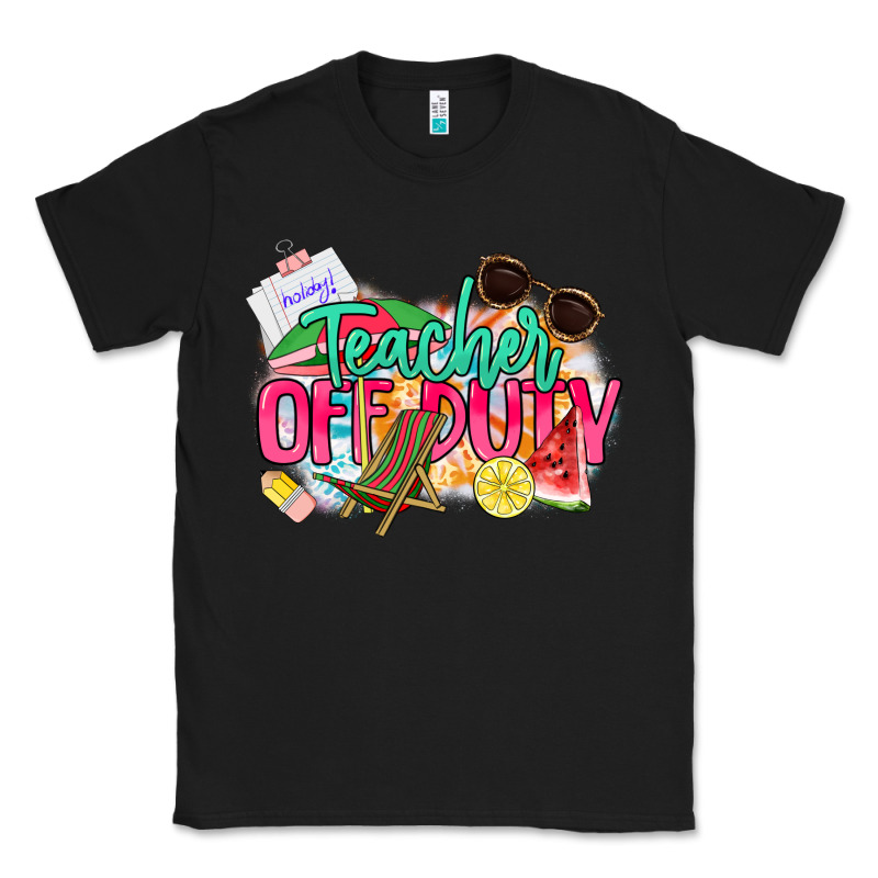 Teacher Off Duty Classic Tee by NancyCooperArtShop | Teevron
