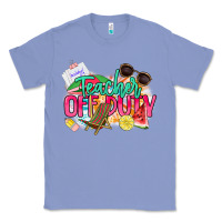 Colony Blue teacher off duty Classic Tee - NancyCooperArtShop