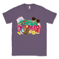 Lavender teacher off duty Classic Tee - NancyCooperArtShop