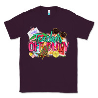 Plum teacher off duty Classic Tee - NancyCooperArtShop