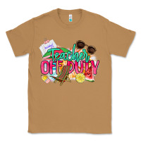 Toasted Coconut teacher off duty Classic Tee - NancyCooperArtShop