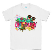 White teacher off duty Classic Tee - NancyCooperArtShop