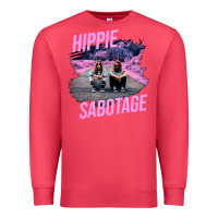 Cardinal hippie sabotage aesthetic style photo with text Premium Sweatshirt - lanVoArt