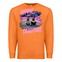 Carrot hippie sabotage aesthetic style photo with text Premium Sweatshirt - lanVoArt