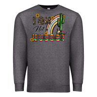 Charcoal Heather i am not a hugger Premium Sweatshirt - CowhideDigitalArt