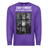 Purple great⭐ david⭐bowie ⭐1 Premium Sweatshirt - lanVoArt