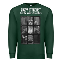 Sports Green great⭐ david⭐bowie ⭐1 Premium Sweatshirt - lanVoArt