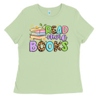 Matcha read more books Ladies Tee - Artiststas