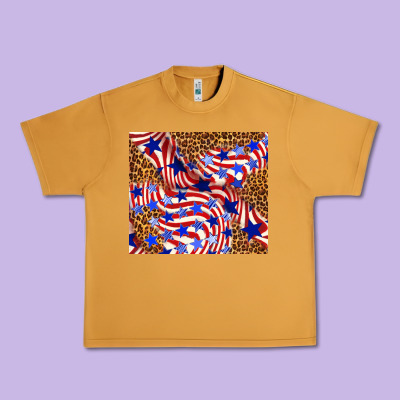 4th Of July Patriotic Usa Urban Heavy Tee Designed By Tumblerdesignbyshophia