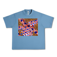 Pebble Blue 4th of july patriotic usa Urban Heavy Tee - TumblerDesignByShophia