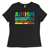 Black autism Ladies Tee - Artiststas