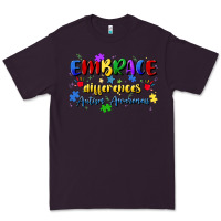 Plum embrace differences Premium Tee - Artiststas