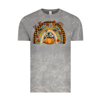 Cloud Rock Fall rainbow pumpkin Vintage Tee - NancyCooperArtShop