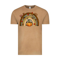 Vintage Camel Fall rainbow pumpkin Vintage Tee - NancyCooperArtShop