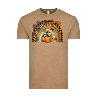 Fall Rainbow Pumpkin Vintage Tee | Teevron
