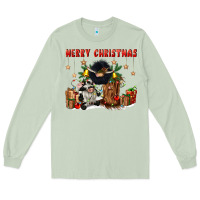 Matcha merry christmas Long Sleeve Tee - CowGirlArtShop