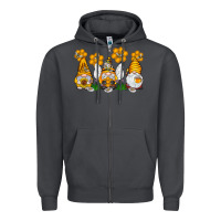 Smoke Honey Gnome Zipper Hoodie - CowhideDigitalArt