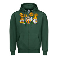 Sports Green Honey Gnome Zipper Hoodie - CowhideDigitalArt