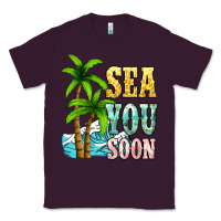 Plum Sea you soon Classic Tee - NancyCooperArtShop