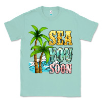 Seafoam Sea you soon Classic Tee - NancyCooperArtShop