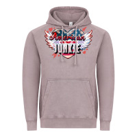 Vintage Zinc American junkie 4th of july Vintage Hoodie - HowdyJamesFarm
