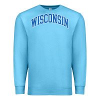 Ocean Blue wisconsin blue Premium Sweatshirt - lanVoArt