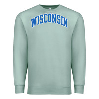 Seafoam wisconsin blue Premium Sweatshirt - lanVoArt