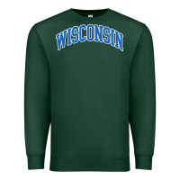 Sports Green wisconsin blue Premium Sweatshirt - lanVoArt