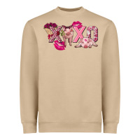 Mushroom Valentine's Day Pig Xoxo Heavyweight Sweatshirt - FaDigitalArtStudio