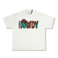 Pistachio Western Howdy Gemstone Cowboy Hat Urban Heavy Tee - HowdyJamesFarm